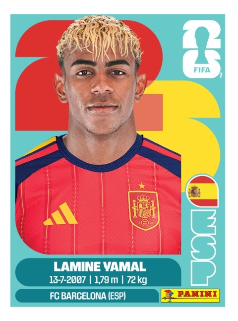 Puszka Duża Naklejki FIFA World Cup 2026 Panini