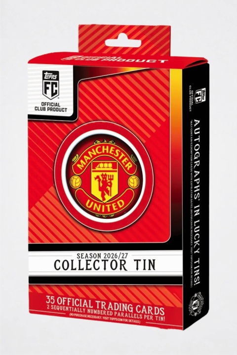 Puszka Manchester United 2026/27 Topps Collector Tin