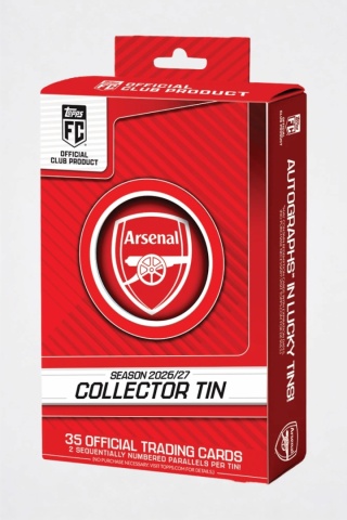 Puszka Arsenal 2026/27 Topps Collector Tin