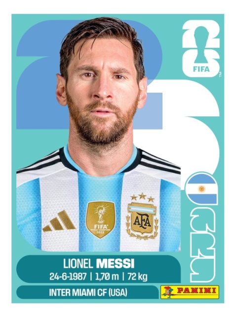 Puszka Mini Naklejki FIFA World Cup 2026 Panini