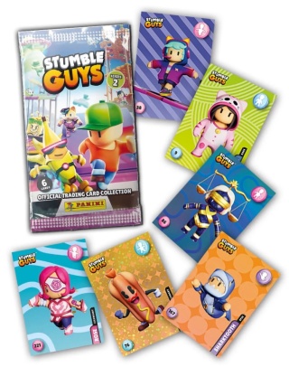 Saszetki 6 szt. Karty Stumble Guys Panini Seria 2