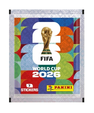 Saszetki BOX 50 szt. Naklejki FIFA World Cup 2026 Panini