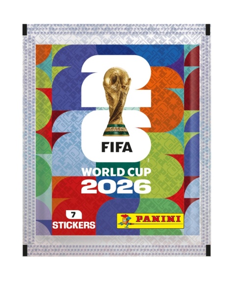 Saszetki BOX 50 szt. Naklejki FIFA World Cup 2026 Panini