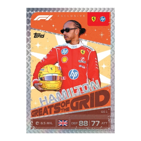 Super Puszka F1 Turbo Attax 2026 Greats of the Grid Topps
