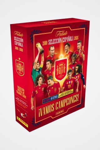 Tributo Vamos Campeones Hiszpania 2026 Hobby Box Panini