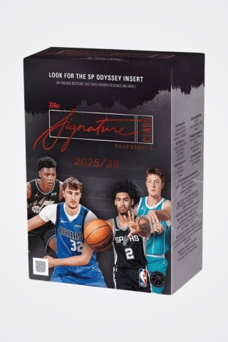 Value BOX NBA Signature Class 2025/26 Topps