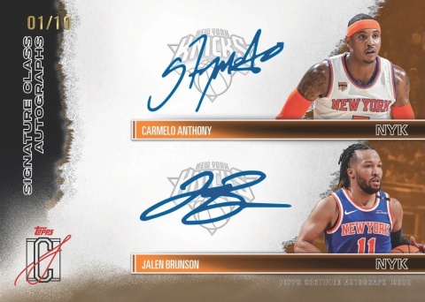 Value BOX NBA Signature Class 2025/26 Topps