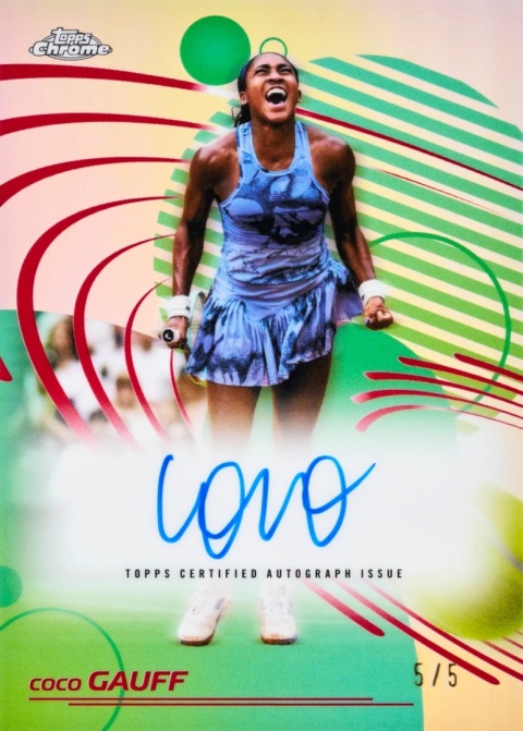 Value BOX Tennis Topps Chrome 2026 Karty Tenisowe
