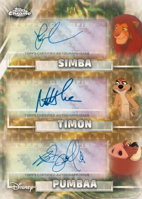 Value Box Disney Chrome 2026 Topps