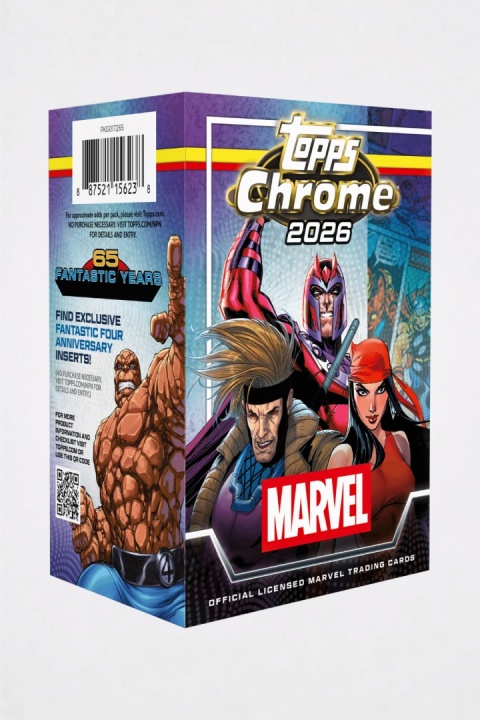 Value Box Marvel Comics Topps Chrome 2026